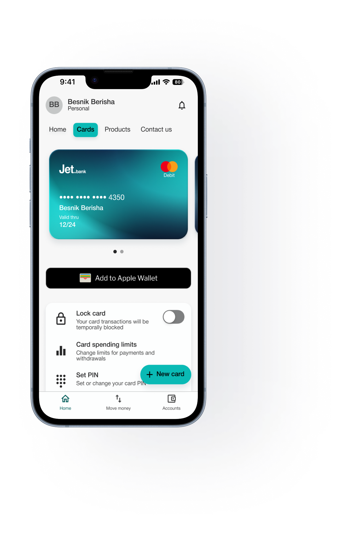 iPhone showing Add to Apple Wallet screen
